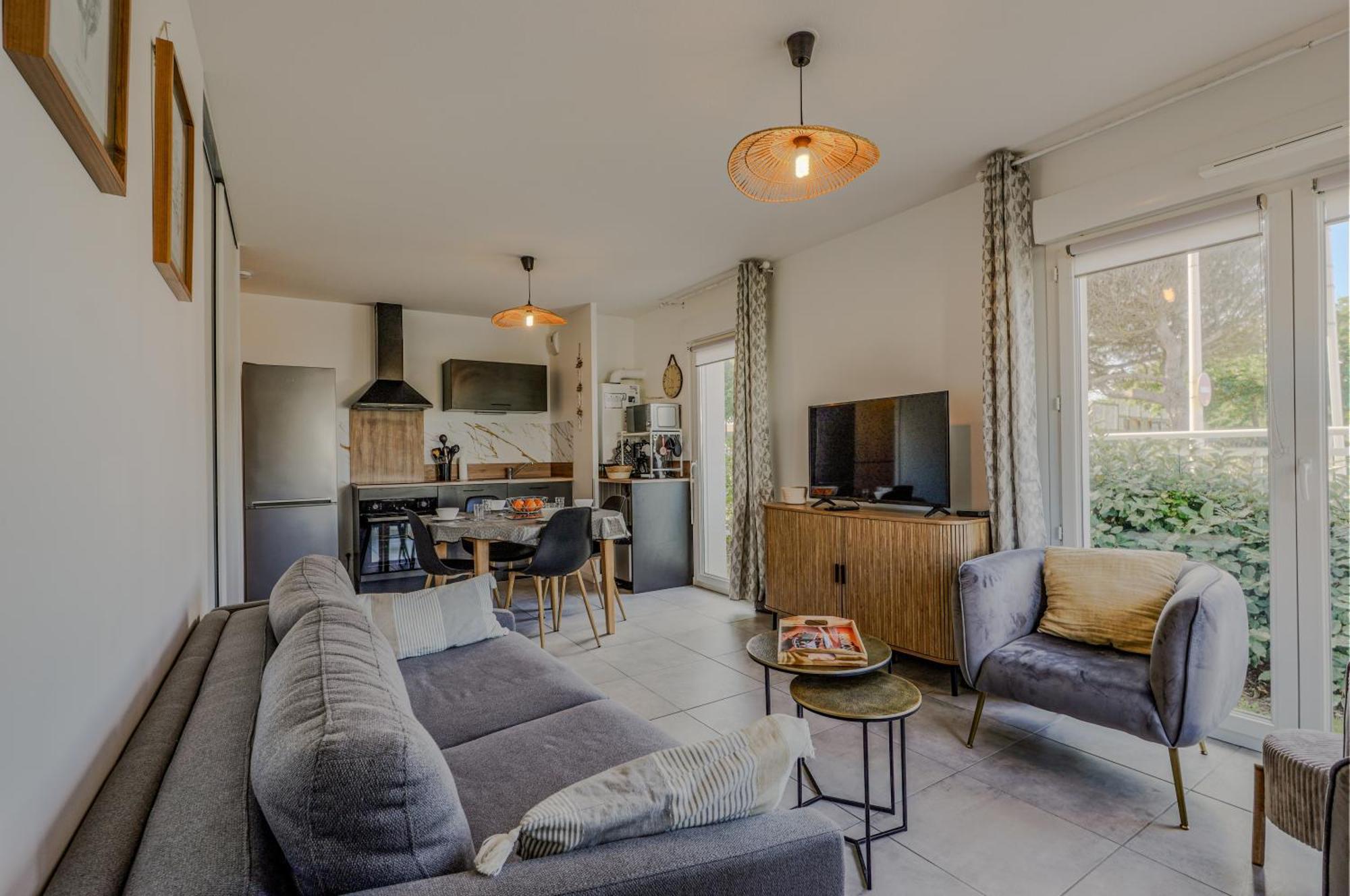 Appartement T2 Ideal 2 Personnes-150 M De La Plage Biscarrosse Luaran gambar